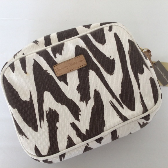 TOMMY BAHAMA COSMETIC MAKEUP TRAVEL BAG NWT - Picture 3 of 16